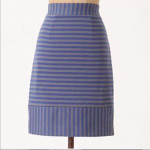 Plenty by Tracy Reese Blue Striped Skirt Size 2